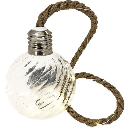 Technoline lichtketting touw met glas, touw: 600 mm, 918001