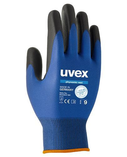 uvex mechanische veiligheidshandschoen phynomic M1 WET, categorie II, maat. 9, VE: 10 paar, 210-278