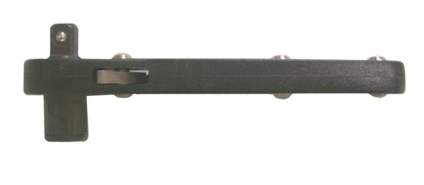 KS Tools ratel 1/4" MINI met DUAL-functie voor 1/4" doppen + bits, 514.1101