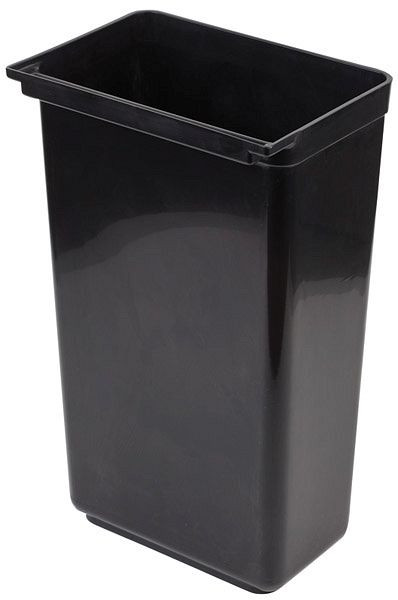 APS container, 33 x 23 cm, hoogte: 56,5 cm, polypropyleen, zwart, inhoud: 42 l, 11946