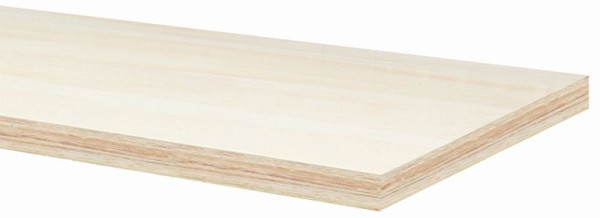 Kunzer houten paneel, 1.361 x 463 x 36 mm, WES53