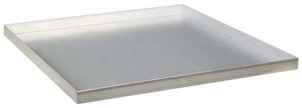 stumpf panbodem serie 3000, verzinkt, massa: 426x457 mm, 3000500