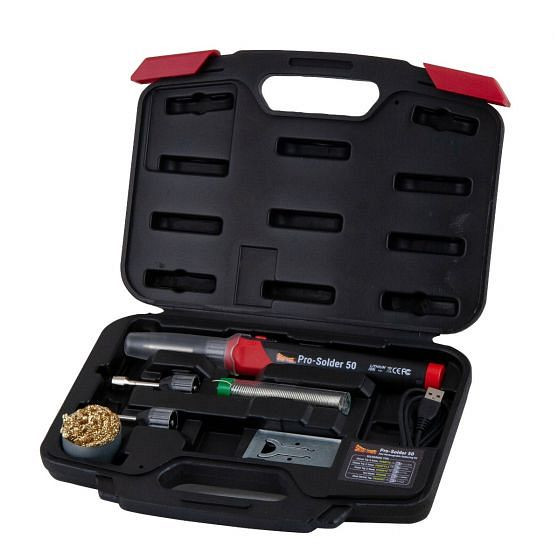 Power Probe 50 Watt oplaadbare soldeerset, set van 16, PPPS50W
