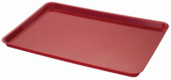 Saro ABS dienblad 590 x 410 mm, kleur: rood, VE 20, 459-2005