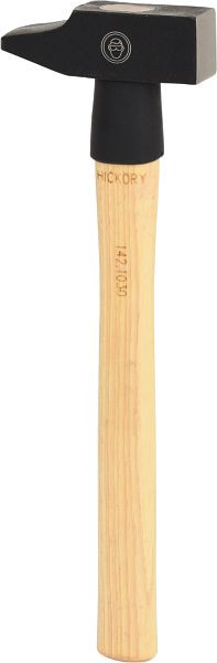 KS Tools slotenmakershamer, essen handvat, Franse vorm, 250 g, 142.1030