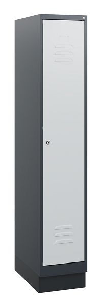 C+P luierkluis Classic PLUS, basis, 1630x300x500mm, 7016/7035, cilinderslot, 0800205-10 S10028