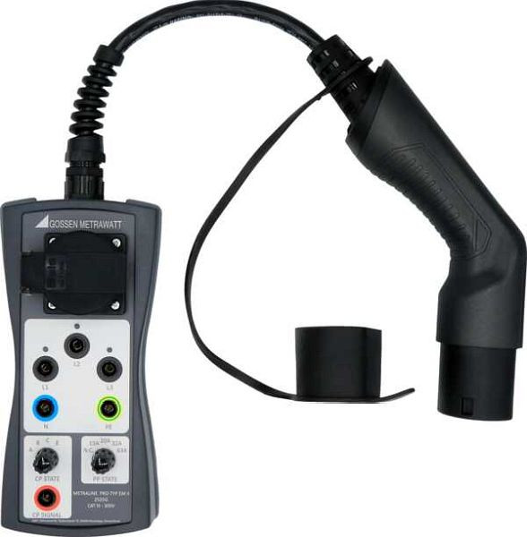 Gossen Metrawatt 1-/3-fase testadapter METRALINE PRO-TYP EM II, Z525G