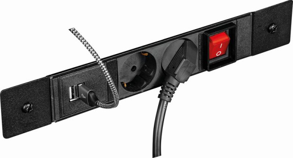 Projahn accessoires werkplaatswagen UNIVERSE 240V stekkerdoos incl. 5m kabel en kabelhouder, 6503-901