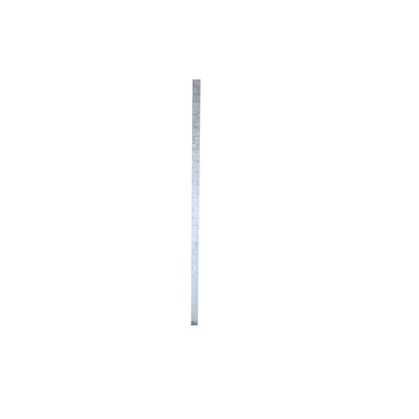 Schake schachtbuis 40 x 40 mm verzinkt, lengte: 2,50 m, 34025