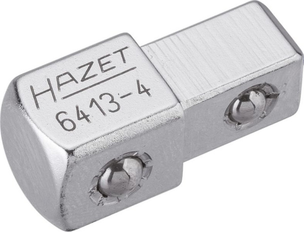 Hazet doorsteekvierkant, vierkant massief 10 mm (3/8 inch), vierkant massief 12,5 mm (1/2 inch), 6413-4