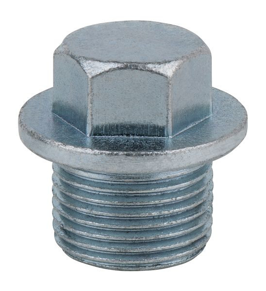 KS Tools olieaftapschroef, buitenzeskant 17mm, M20x1,5x15mm, verpakking van 25, 430.2191