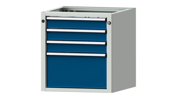 ANKE werkbanken onderkast, model 1806 V, 570 x 615 x 600 mm, RAL 7035/5010, 402.010