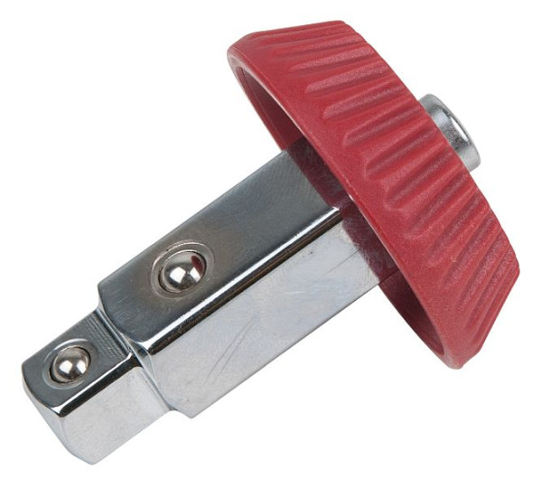 KS Tools 1/2"+3/8" draaiknop omschakelbaar vierkant, 516.1428