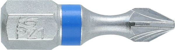 KS Tools 1/4" TORSIONpower-bit, 25 mm, PZ1, 918.3205