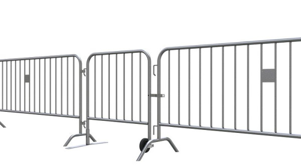 Schake poortelement voor slagboomrooster type D, voor bevestiging met haken en ogen aan standaard roosterelement, inclusief rol en verbindingsschakel, 419_00T