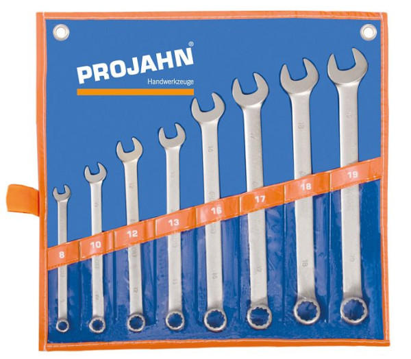 Projahn ringsteeksleutelset lang 8 delig, 4436