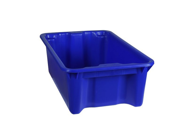 Plastipol-Scheu K 400/0 POLYBOX PP BLAUW, 590 mm x 380 mm x 202 mm, 28400011