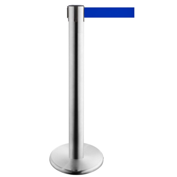 Stein HGS HGS personengeleidingssysteem -P-Line Titan-, RVS, blauw, met riemeindstuk (standaard), 15692-0202