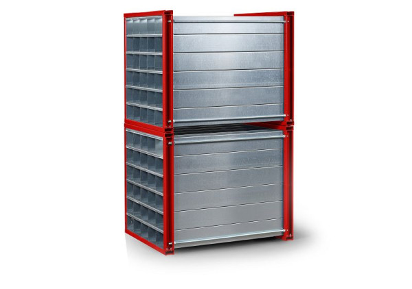RR Industrietechnik Wabenregal Typ RWR-25/1 RAL 3000, 130200031