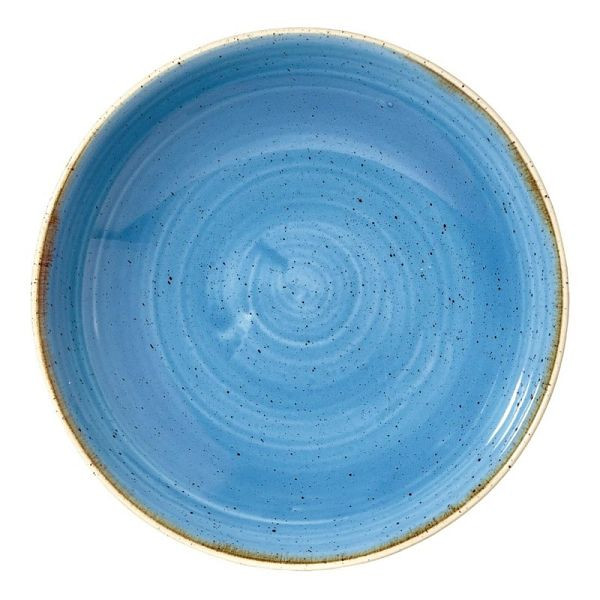 Churchill Stonecast Coupe Schale, rund, Kornblumenblau, 184 mm (12 Stück), DF777