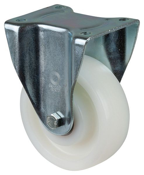 BS Rollen Zwaarlastwiel, bokwiel, wielbreedte 50 mm, wiel-Ø 150 mm, draagvermogen 700 kg, loopvlak/wiellichaam kunststof, kogellager, L610.B15.150