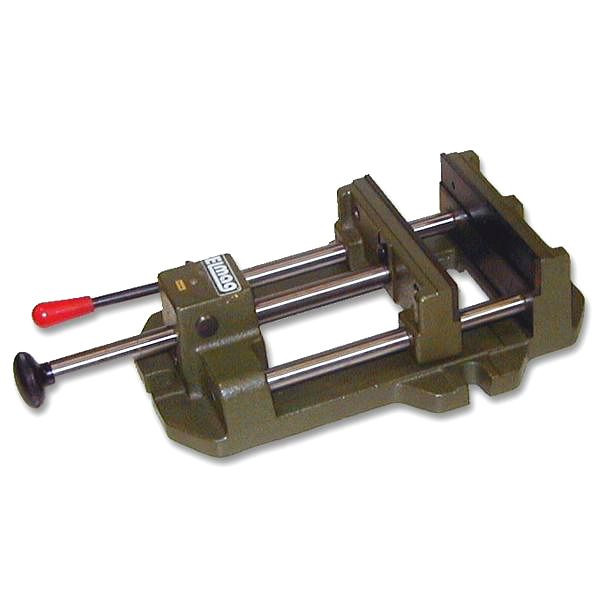 ELMAG snelwisselbankschroef, QUICK GRIP, 8' / 200 mm, inclusief 1 prismabekken, spanwijdte 200 mm, 16093