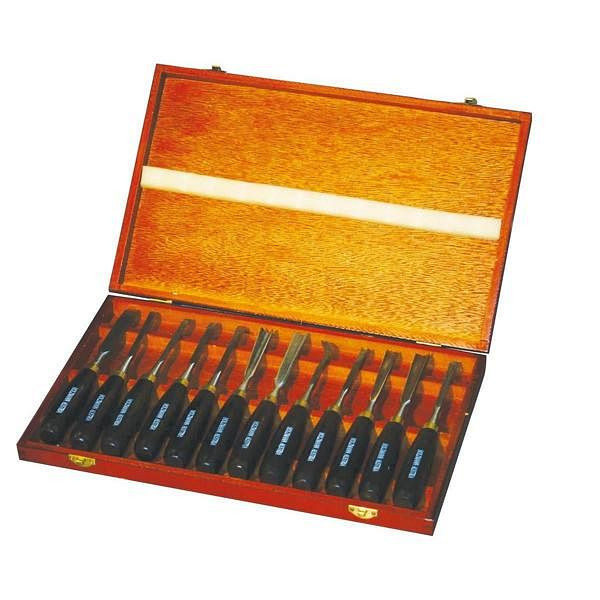 Holzmann uitsnijgereedschap 12 stuks, SCH12TLG