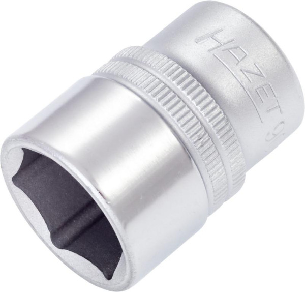 Hazet dopsleuteldop, zeskant, vierkant hol 12,5 mm (1/2 inch), uitwendig zeskant tractieprofiel, 20 mm, 900-20