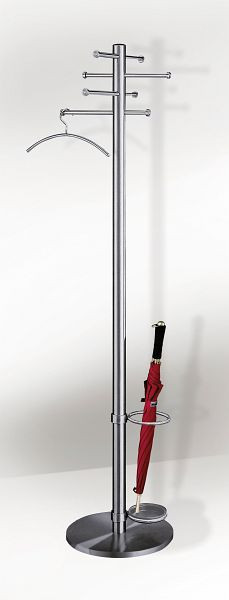 Kerkmann kapstok Arte, Ø 410, H 1800 mm, RVS, 30687181