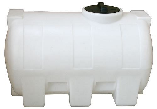 DENIOS Horizontaltank aus Polyethylen (PE), 500 Liter Volumen, natur-transparent, 256977