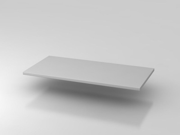 Hammerbacher plank 80cm 6/7 muur grijs, 76,2x37,6x1,9 cm (BxDxH), V6008/5