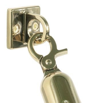Contacto wandhaak, goudkleurig, 1602/801