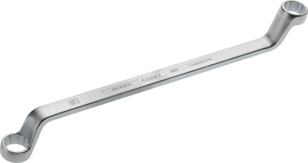 Hazet dubbele ringsleutel, buiten dubbel zeskant profiel, 14 x 15 mm, 630-14X15