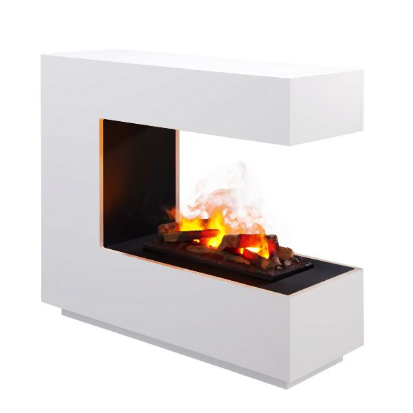 RICHEN elektrische haard Cassiopeia, 2000W, kleur: wit, RD-W-C400-L600