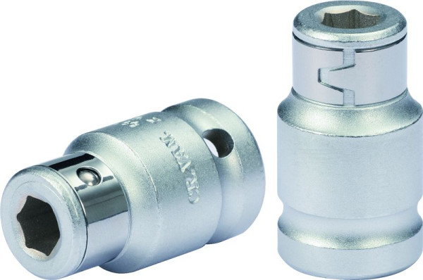 KS Tools 1/2" bit-adapterdop, 1/2" x 5/16", 38 mm, 911.4351