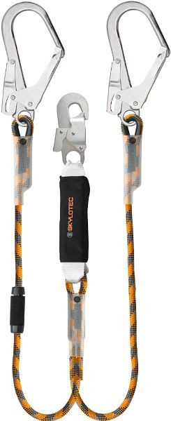 Skylotec vanglijn Y-touw BFD Y SK12, ATTACK / 2 x FS 110 ALU, lengte: 1,5 m, L-0117-1,5