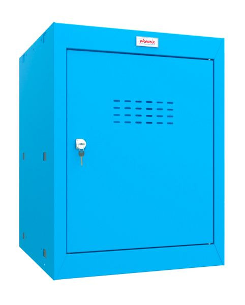 Phoenix CL-serie maat 2 kubuskast in blauw met sleutelslot, CL0544BBK