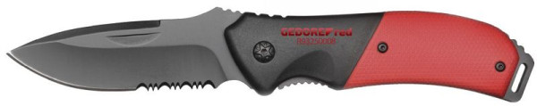 GEDORE rood zakmes lemmetlengte 87 mm 2K-handgreep, 3301615