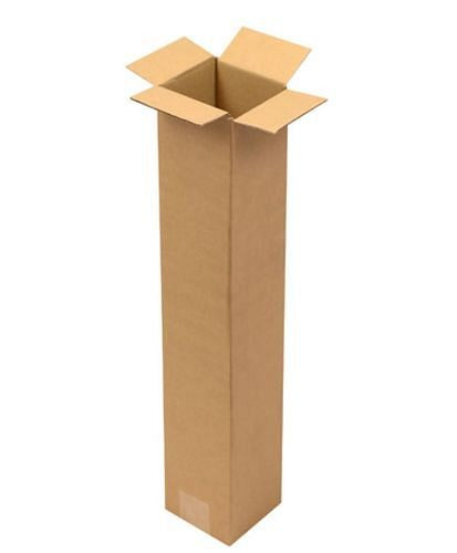 TransPak golfkartonnen vouwdoos 1-wandig, binnenafmetingen 108 x 108 x 610 mm, formaat A1, kwaliteit 1.20B, VE 50, 299205