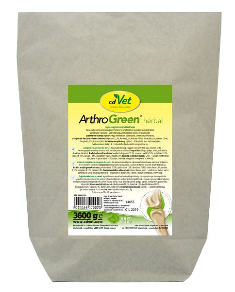 cdVet ArthroGreen kruiden 3,6 kg, 2002