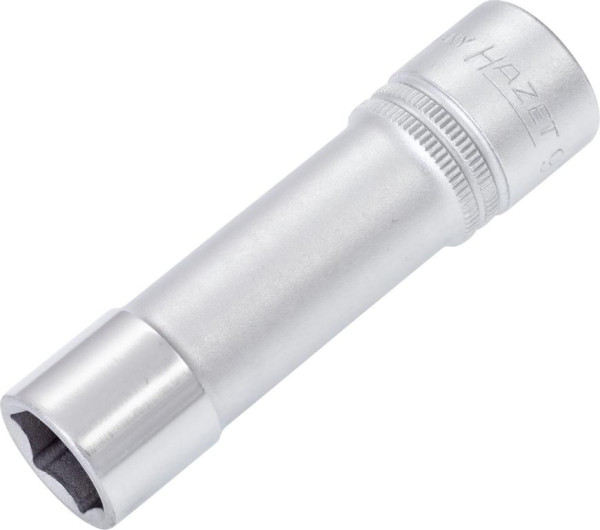 Hazet dop, zeskant, hol vierkant 12,5 mm (1/2"), 15 mm, lang type met karteling, 900LG-15