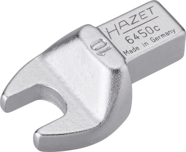Hazet steeksleutel, insteekvierkant 9 x 12 mm, buitenzeskantprofiel, 10 mm, 6450C-10