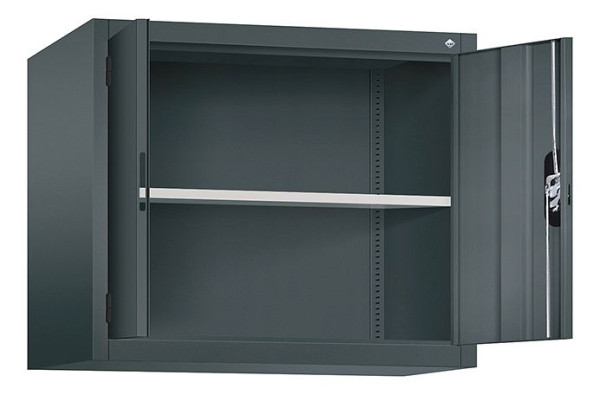 C+P bovenkast Acurado, H790xW930xD500mm, kleur: antracietgrijs, verzonken handgreep, 9285-000 S10189