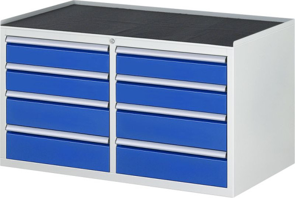 RAU ladekast 7000, B1145 x D650 x H645mm, metalen steun, hoogte 25 mm, links: 2x120, 2x150 mm, rechts: 2x120, 2x150 mm, 13-LL3.6.6A-MT.11