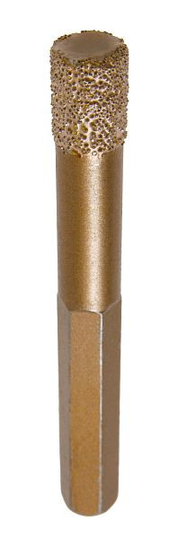 Projahn droge diamantboor, diameter 14 mm, wasvulling, zeshoekige schacht, 59814