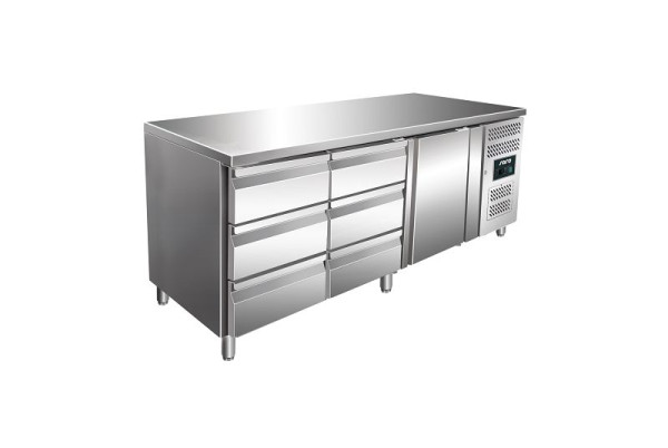 Saro koeltafel incl. 2 x 3 ladenset model KYLJA 3150 TN, 323-10719