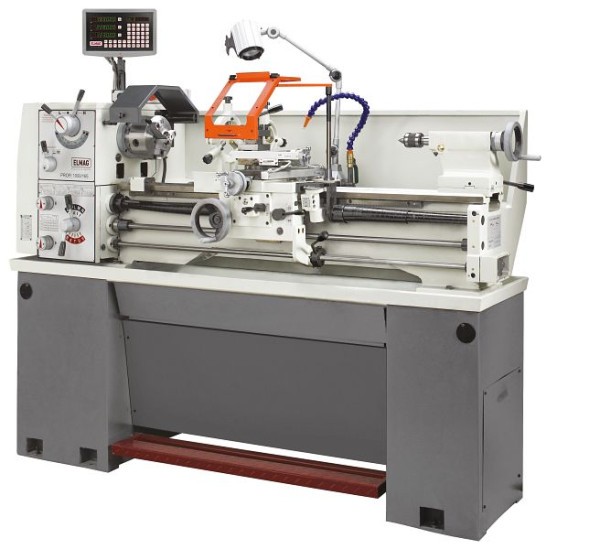ELMAG universele draaibank, PROFI 1000/165, inclusief 3-assige positie-indicator 'SINO', 88151