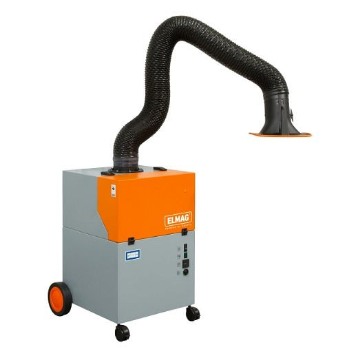 ELMAG zuigsysteem, mobiel, Smart-Master, zuigarm Ø 150mm/3m in slanguitvoering, 58601