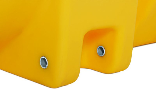 Cemo PE-vat 3000 l voor koffer, met scharnierend deksel 380, 11510