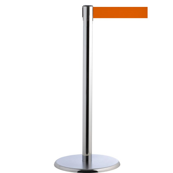 Stein HGS HGS personengeleidingssysteem -P-LINE Future-, metaal/verchroomd, oranje, met riemeindstuk (standaard), 12797-2202